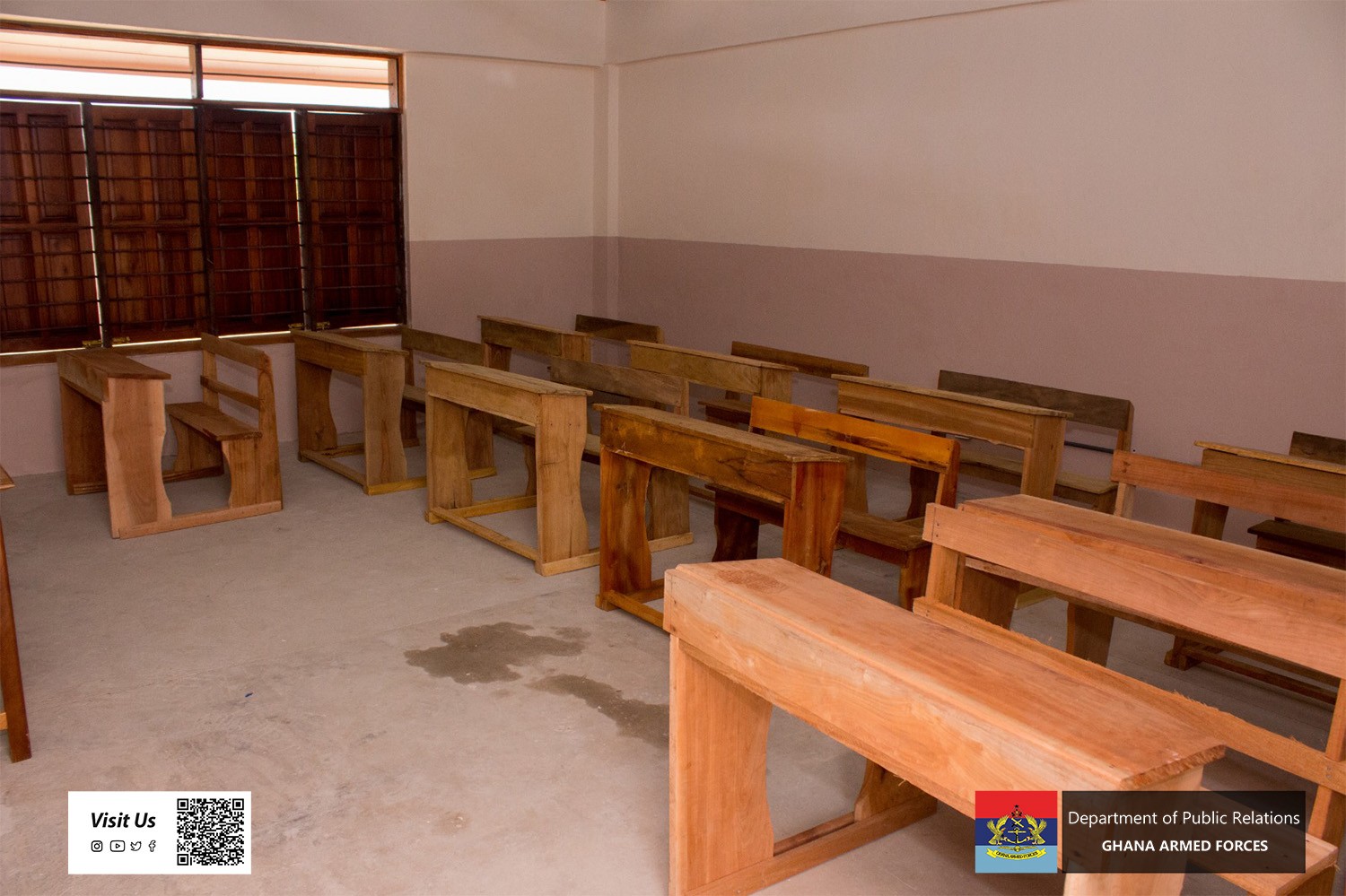 US EMBASSY AND GHANA NAVY COMMISSIONS 3-UNIT CLASSROOM BLOCK | Ghana ...