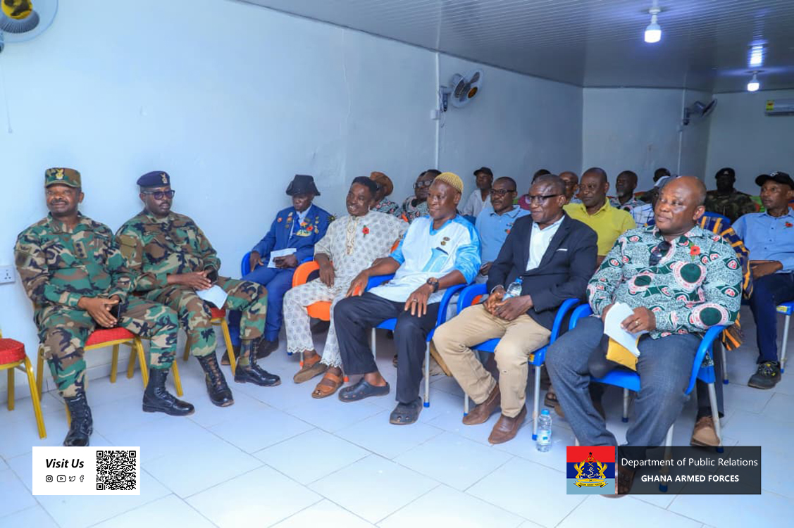 The GOC Northern Command, Brigadier General Worlanyo Agbebo has on Wednesday 29 October 2025 handed over a renovated hall to the Northern Regional Veterans Administration Ghana (VAG) in Tamale. - Image 2