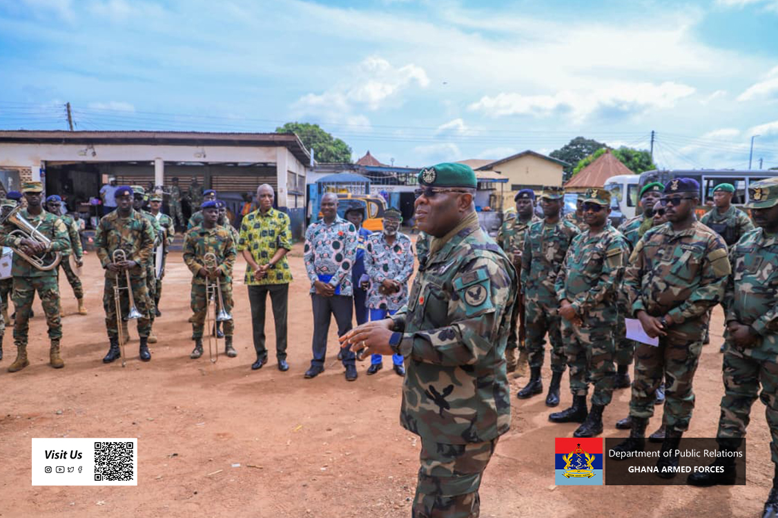 The GOC Northern Command, Brigadier General Worlanyo Agbebo has on Wednesday 29 October 2025 handed over a renovated hall to the Northern Regional Veterans Administration Ghana (VAG) in Tamale. - Image 3