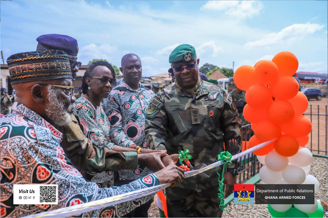 The GOC Northern Command, Brigadier General Worlanyo Agbebo has on Wednesday 29 October 2025 handed over a renovated hall to the Northern Regional Veterans Administration Ghana (VAG) in Tamale. - Image 4