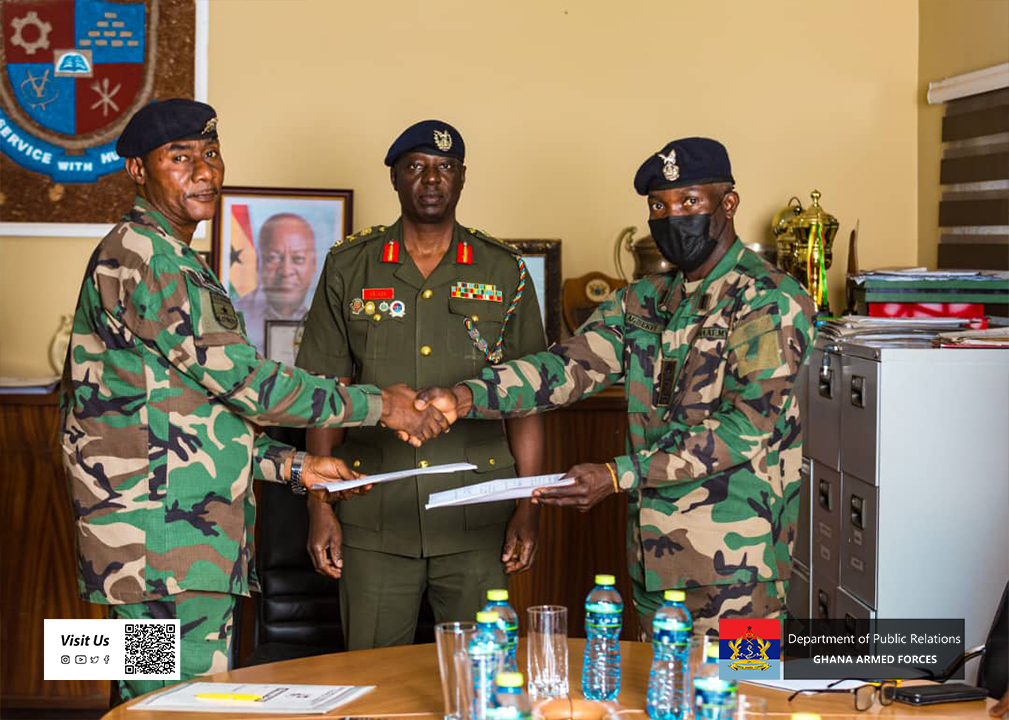 LT COL OKOLEY IS HEADMASTER AFSHTS KUMASI