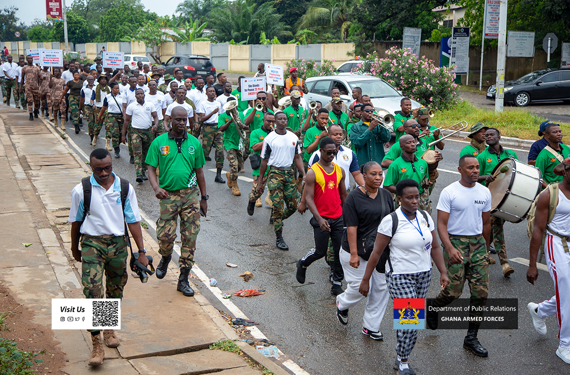 GAF ORGANISES WALK TO COMMEMORATE UNSCR 1325 - Image 2