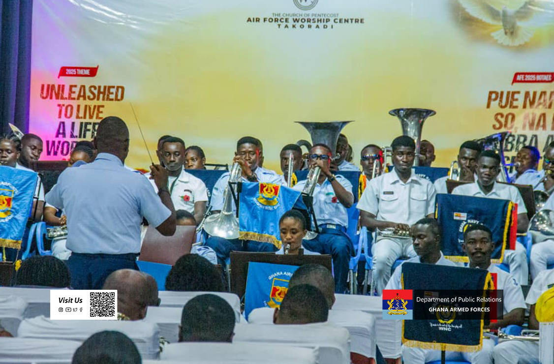 2 GARRISON BAND PERFORMS DURING NIGHT OF ART