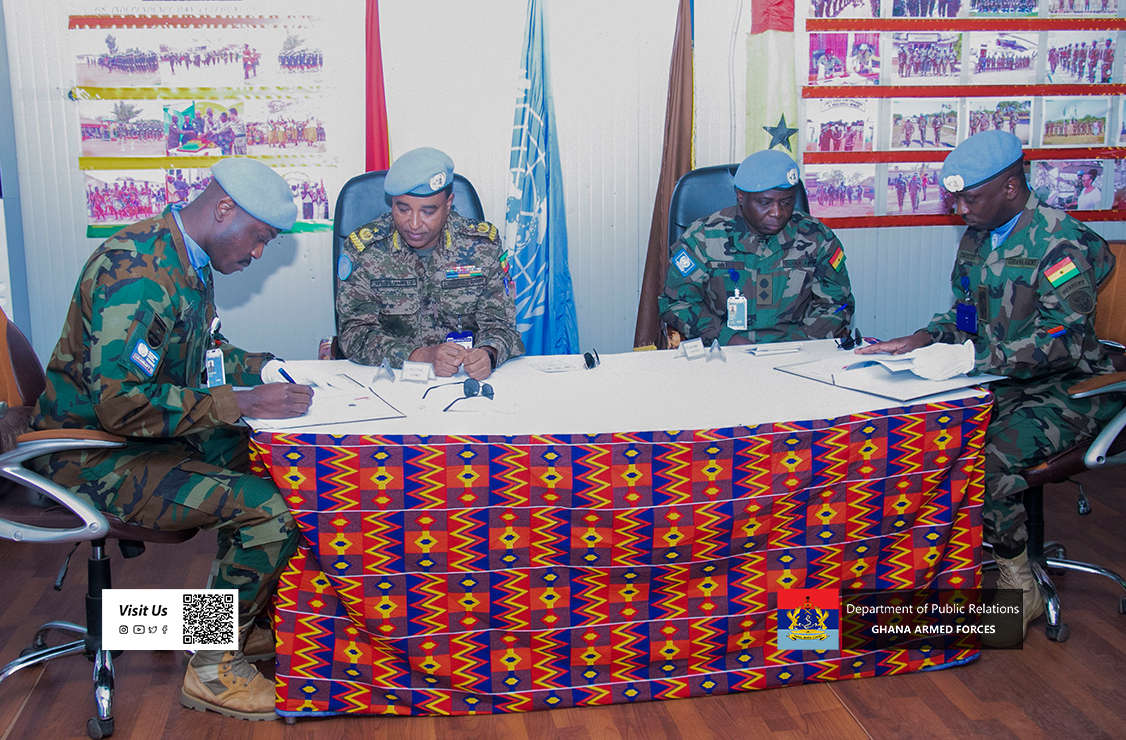 UNMISS GHANBATT 12 HANDS OVER TO GHANBATT 13 - Image 2
