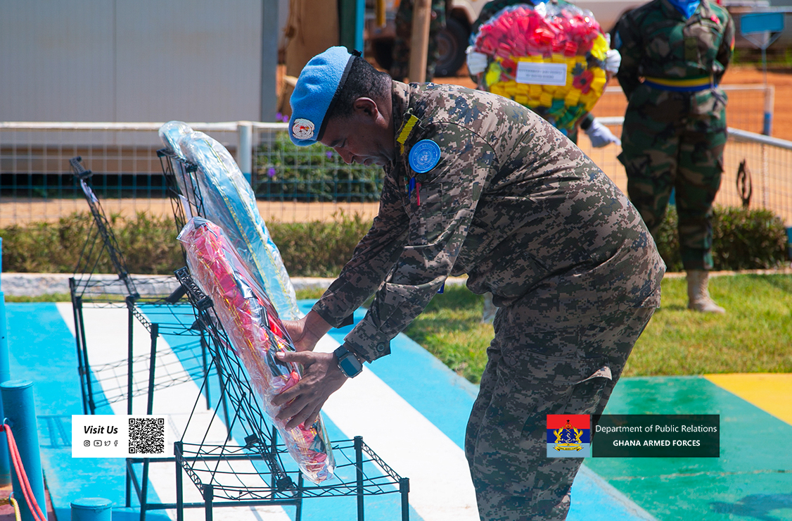 UNMISS GHANBATT 13 OBSERVES 80TH REMEMBRANCE DAY - Image 3
