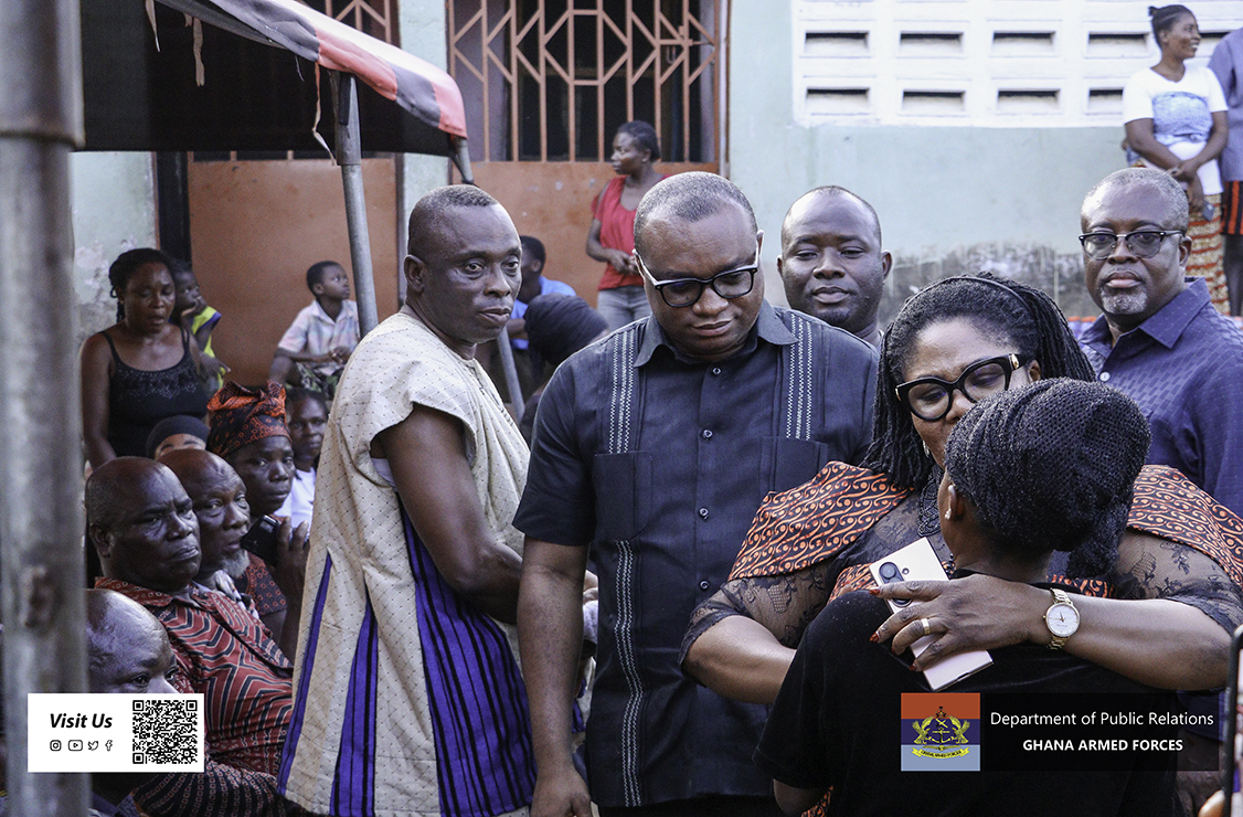 DEPUTY DEFENCE MINISTER ENDS COMMISERATIVE VISITS TO EL-WAK RECRUITMENT VICTIMS