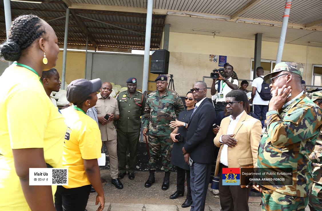 CDS VISITS RECRUITMENT CENTRE AT EL-WAK - Image 2