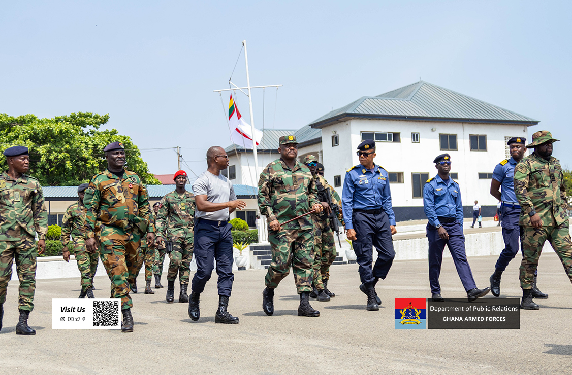 CDS VISITS ENC RECRUITMENT CENTRE