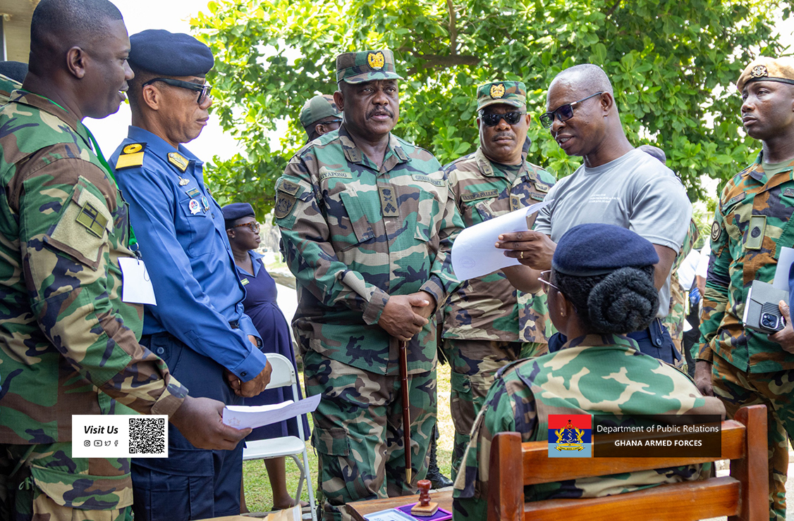 CDS VISITS ENC RECRUITMENT CENTRE - Image 2