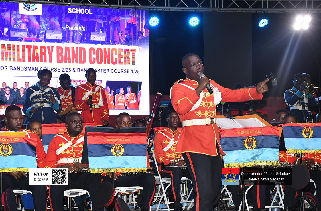 AFMS ENDS COURSE WITH BAND CONCERT