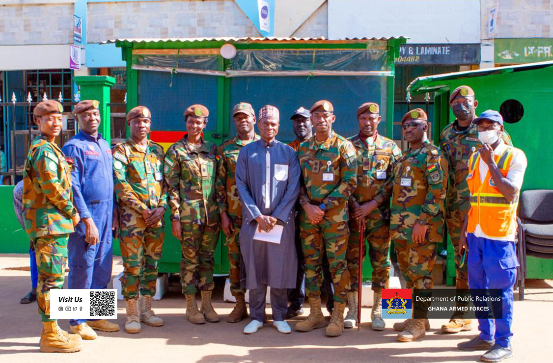 ECOMIG GHANCOY 9 Donates Swing Gate and Security Post to Barra Ferry Terminal Authority - Image 4