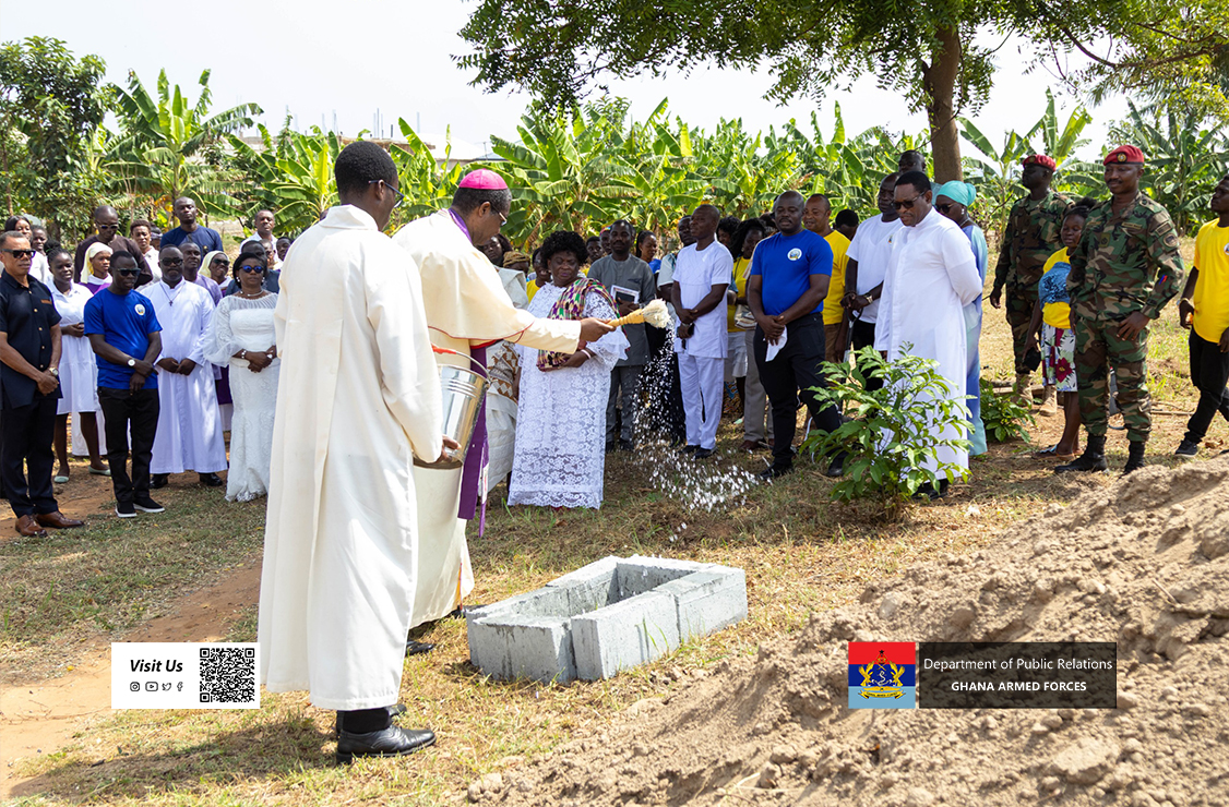 CNS BREAKS GROUND FOR FIRST CATHOLIC CHURCH IN GHANA NAVY - Image 3