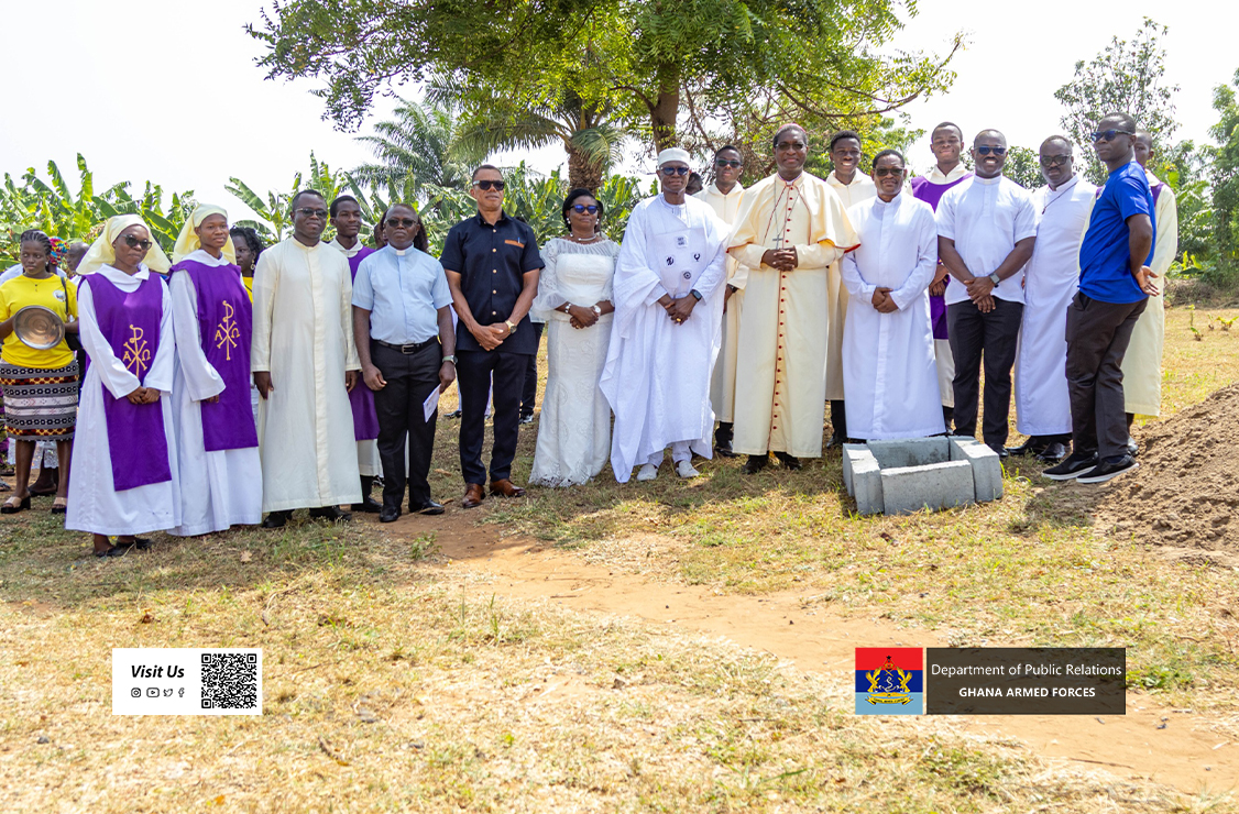 CNS BREAKS GROUND FOR FIRST CATHOLIC CHURCH IN GHANA NAVY - Image 4