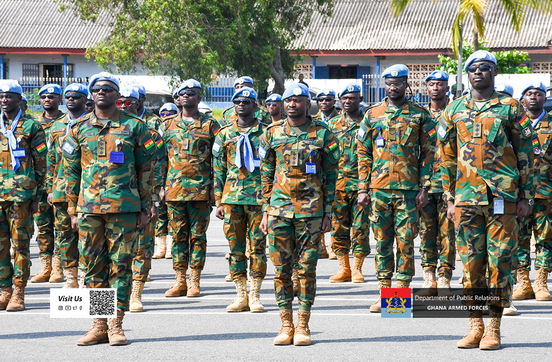 UNMISS GHANBATT 12 HOLDS MISSION ACCOMPLISHMENT PARADE