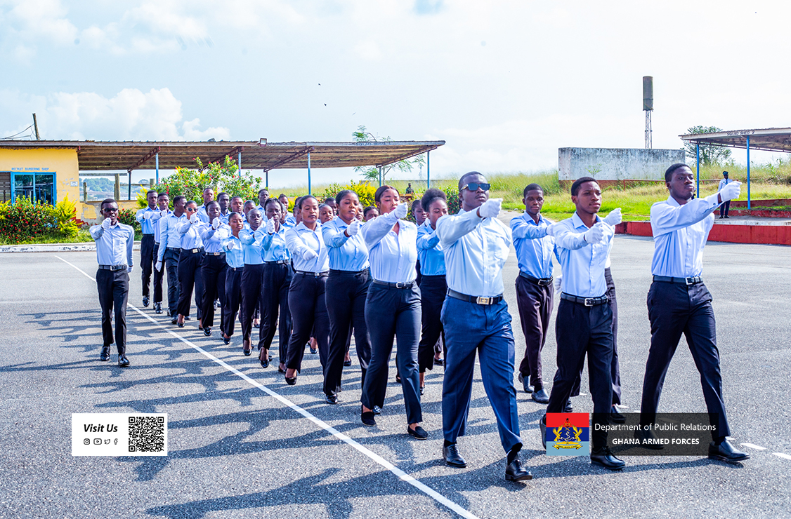 NATIONAL SERVICE PERSONNEL UNDERGO BASIC MILITARY ORIENTATION TRAINING