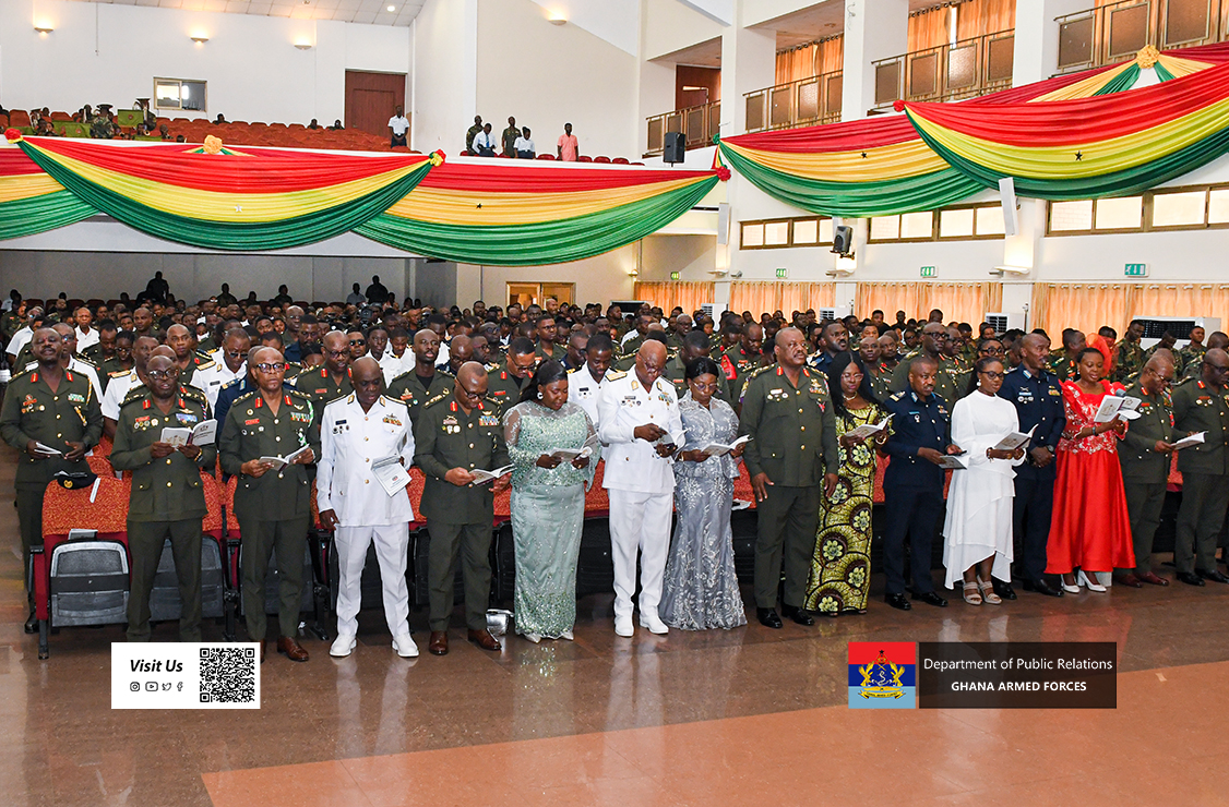 GAF HOLDS END-OF-YEAR RELIGIOUS PARADE