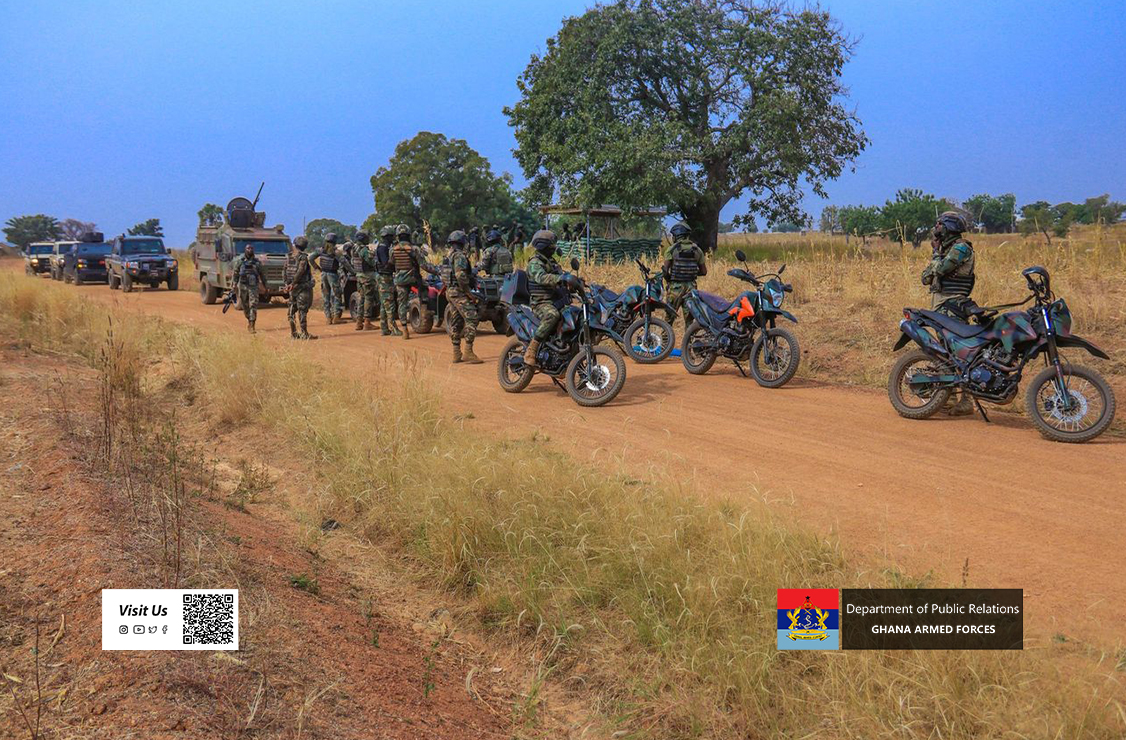 N/COMD CONDUCTS LONG RANGE PATROL ALONG GHANA-BURKINA FASO BORDER - Image 3